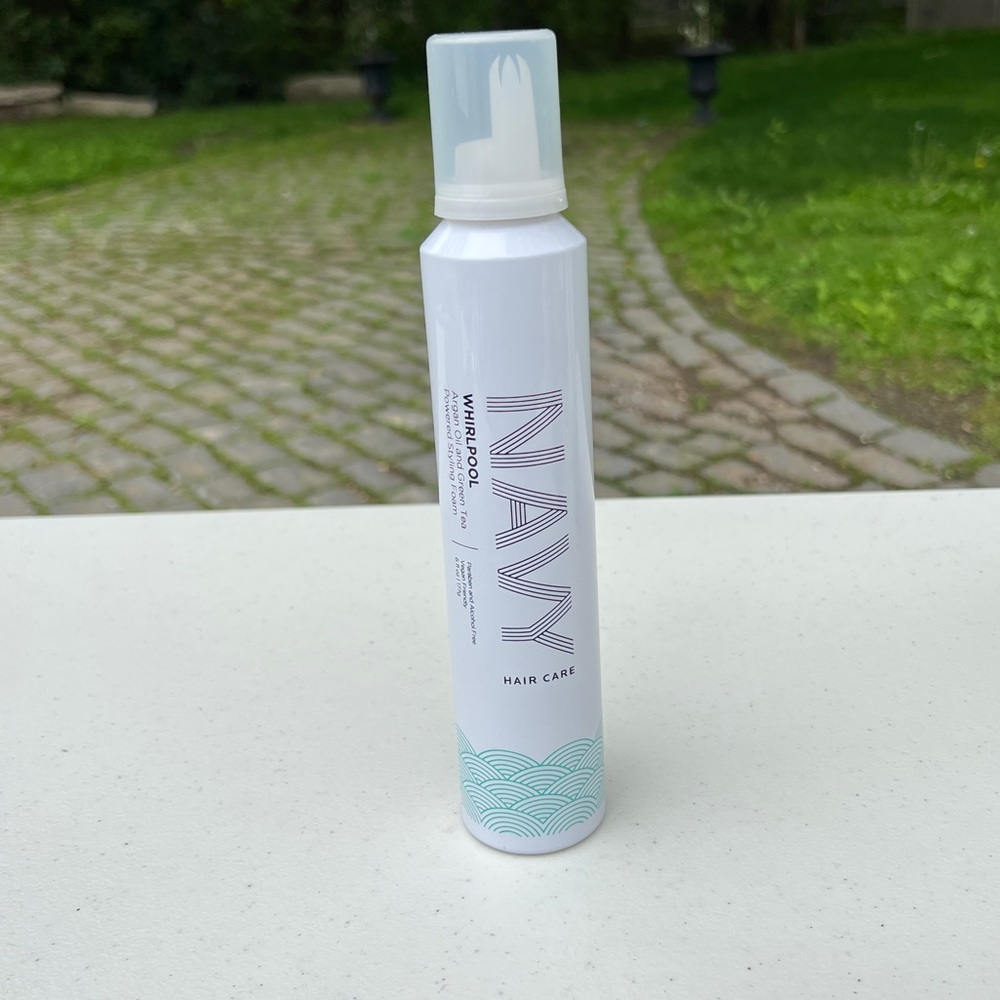 Navy Hair Care Whirlpool Styling Foam
